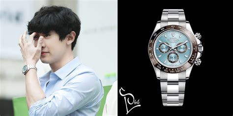 chanyeol rolex watch